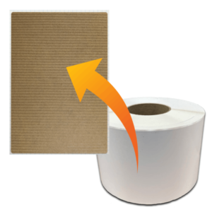 Craft Paper Brown, Löpande rulle 126 mm x 130 m