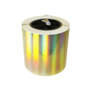 LX610 Löpande media, Poly Gold Hologram Gloss, 47 m